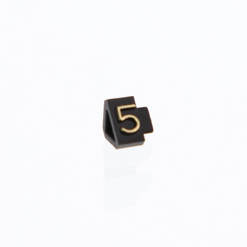 友屋 プライスキューブ S　金 単品「5」　07107GD5 1袋（ご注文単位1袋）【直送品】