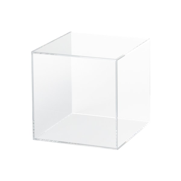 友屋 アクリルBOX 5面体 クリア 150角 30602CLR 1台（ご注文単位1台）【直送品】