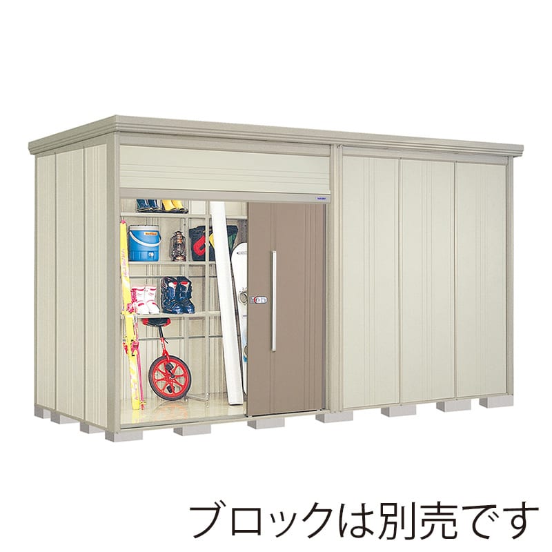 田窪工業所 中・大型物置 Mr.トールマン ダンディ 一般型 標準屋根 JN-4419B カーボンブラウン 1台(ご注文単位1台)【直送品】