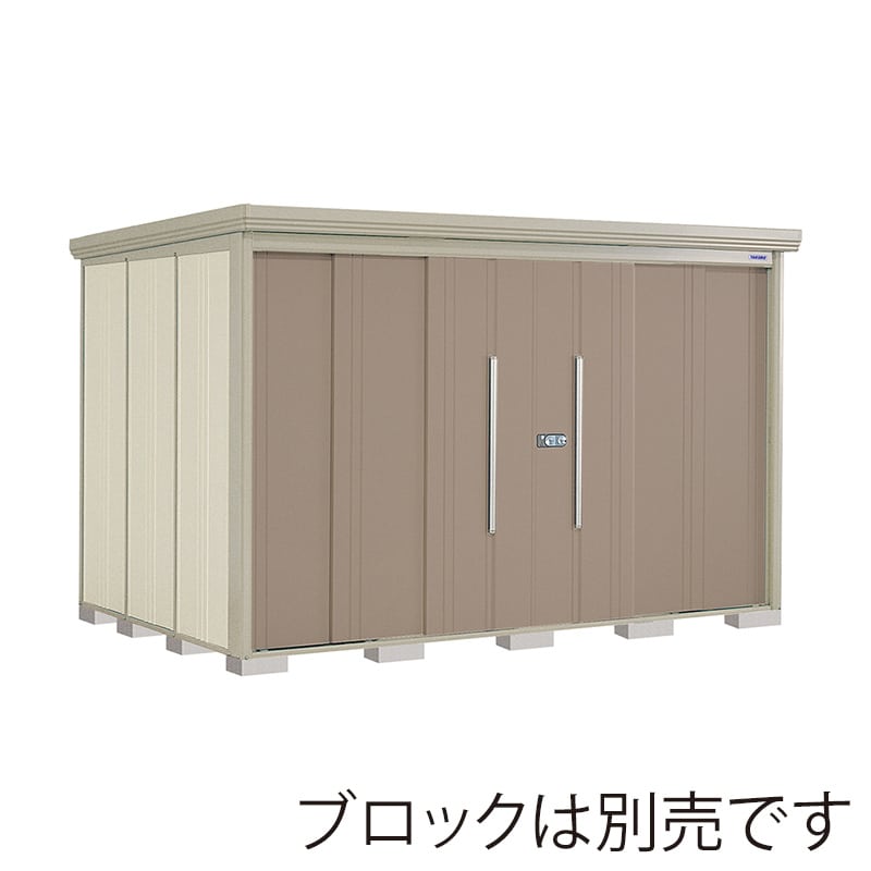 田窪工業所 中・大型物置 Mr.ストックマン ダンディ 一般型 結露減少屋根 側面棚 ND-Z3222YB カーボンブラウン 1台（ご注文単位1台）【直送品】