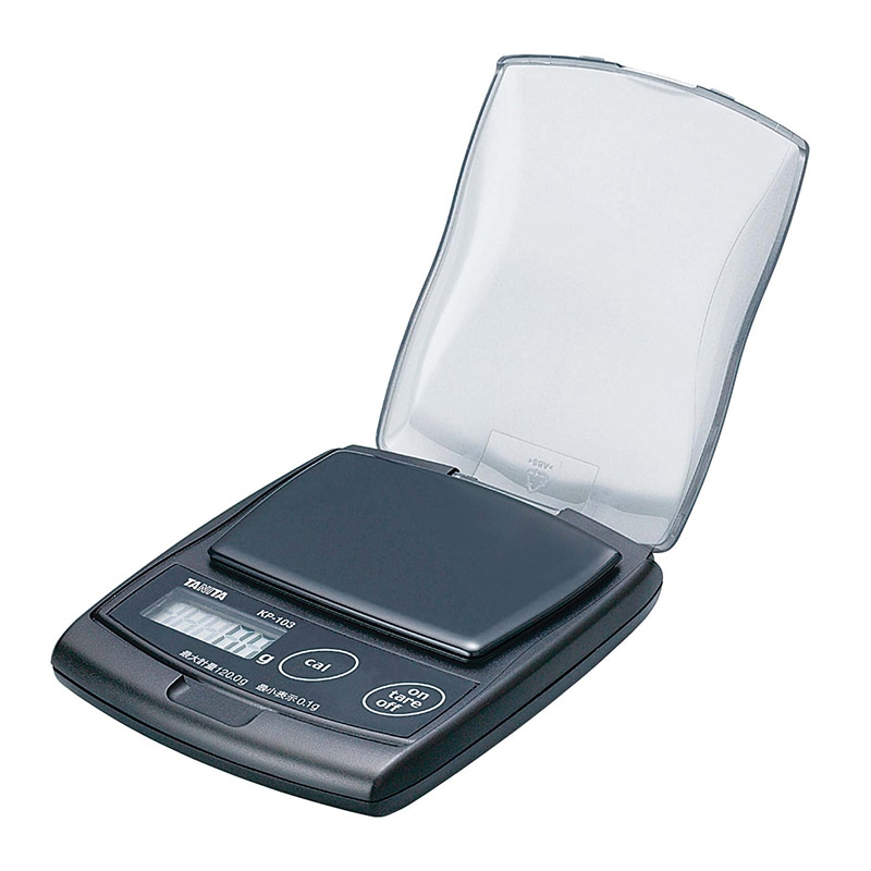 タニタ　ポケッタブルスケール　120g KP-103-BK  1個（ご注文単位1個）【直送品】