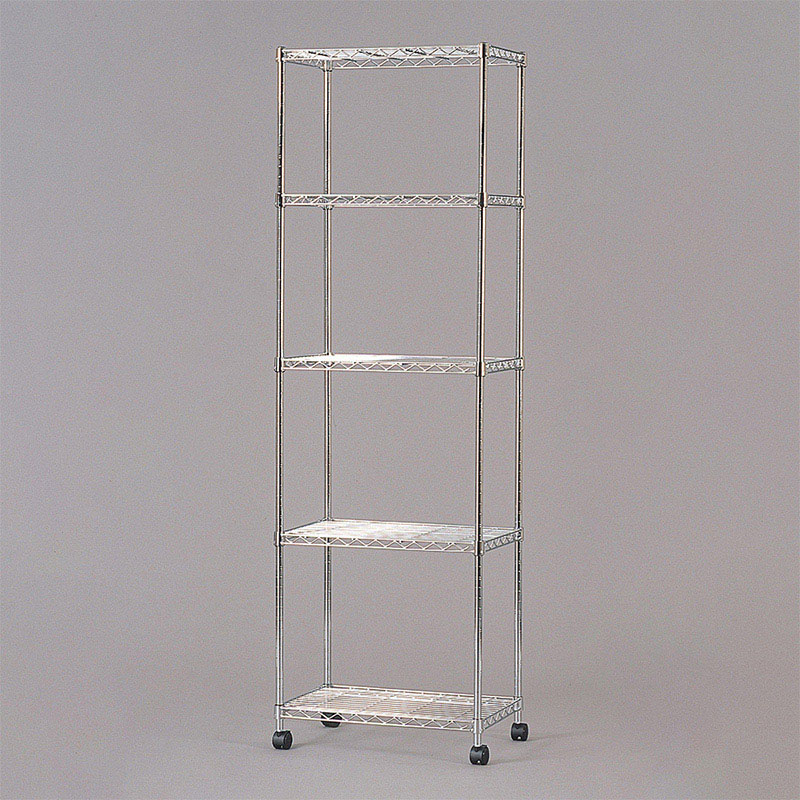 アイリスオーヤマ メタルラック ミニ 幅55cm 5段 MTO-5518C 1台(ご注文単位1台)【直送品】