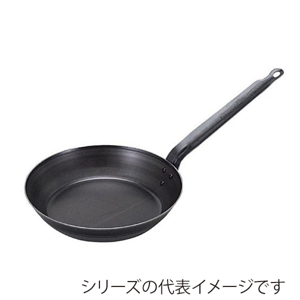 島本製作所 味一鉄　鉄底厚フライパン 32cm 028005009 1個（ご注文単位1個）【直送品】