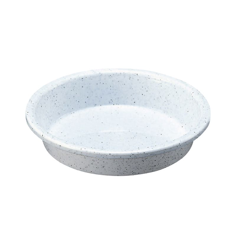イノマタ化学 鉢受皿 6号 ミカゲホワイト 7036 1個(ご注文単位1個)【直送品】