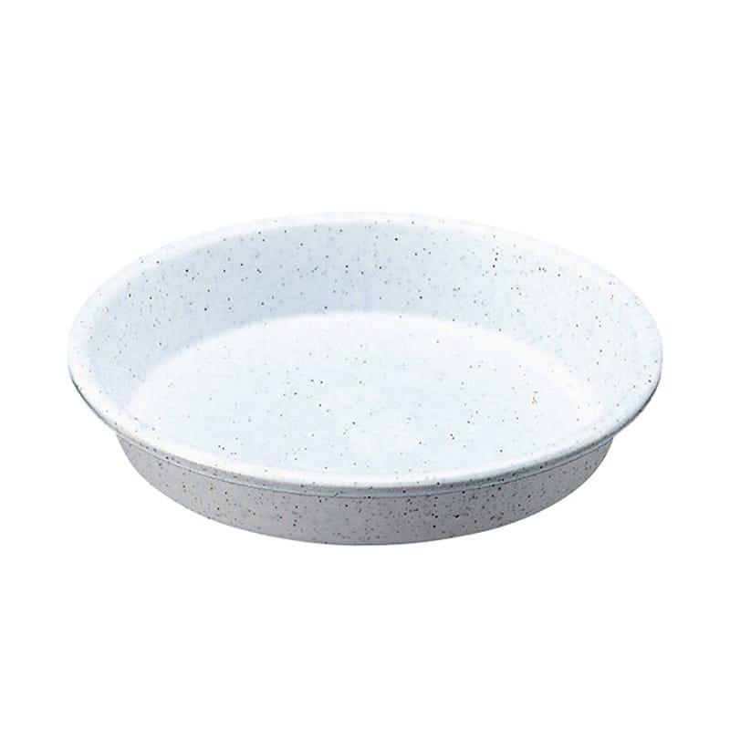イノマタ化学 鉢受皿 7号 ミカゲホワイト 7038 1個(ご注文単位1個)【直送品】