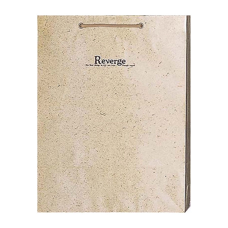 ラクスルクラフツ 手提げ紙袋 リバージュ LP ベージュ 90000801 10枚/袋(ご注文単位10袋)【直送品】