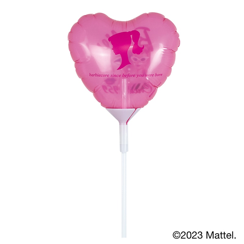 TakaraTec スティックバルーン　BARBIE シルエットピンク 0701014004 1本（ご注文単位10本）【直送品】