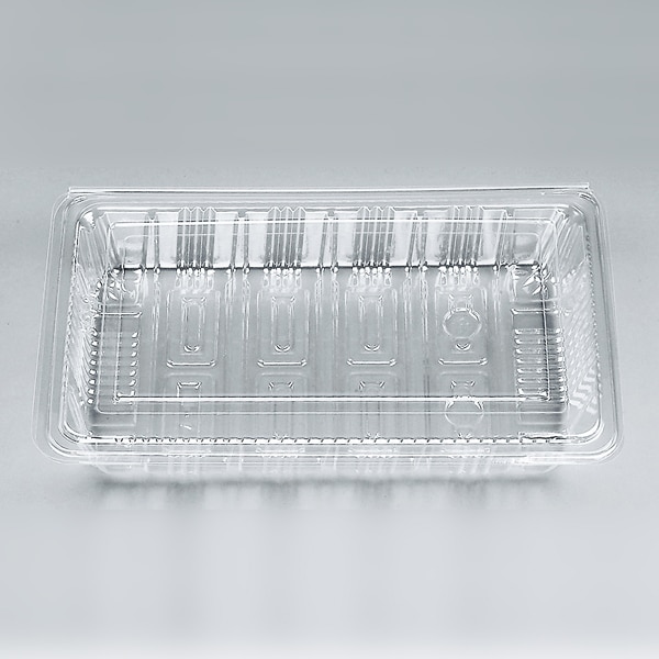 シーピー化成 食品容器 フードパック(折蓋タイプ) H-7-C 特中平 100枚/袋