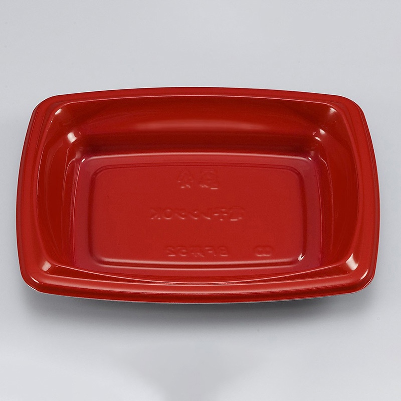 シーピー化成 丼容器 BF丼 本体 52 朱 50個/袋(ご注文単位24袋)【直送品】