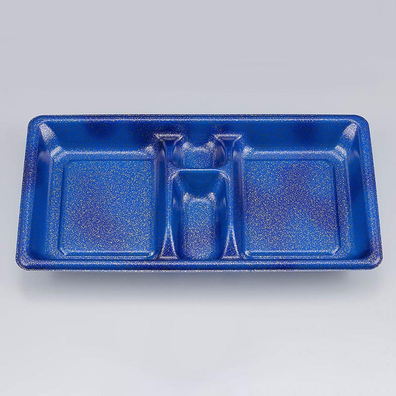 シーピー化成 麺セット容器　SF弁当　本体 59（R） 星雲青 50枚/袋（ご注文単位12袋）【直送品】