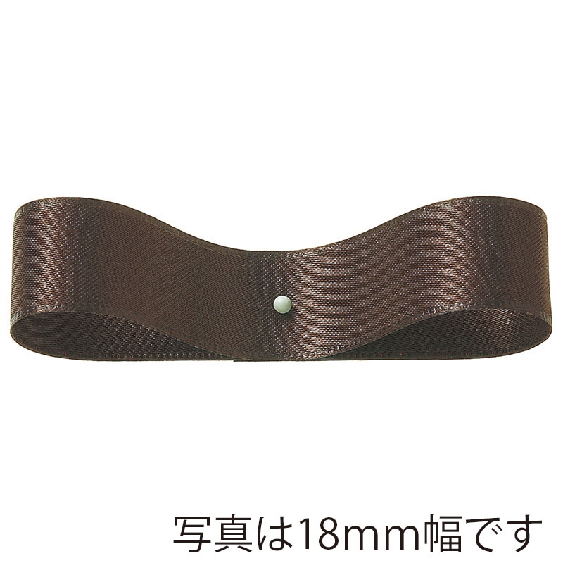 東京リボン リボン DSサテン 28801 3×60 #6 チョコレート 1巻(ご注文単位1巻)【直送品】