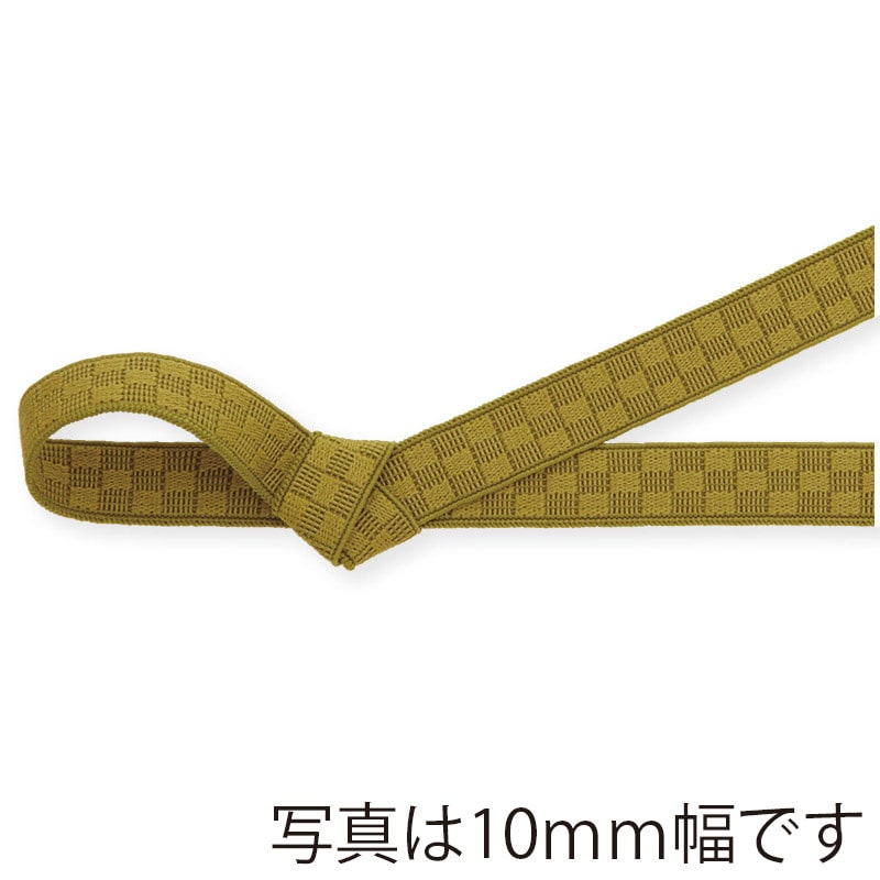 東京リボン ゴムリボン　いちまつゴム　40971 7×19 #50　オリーブグリーン 1巻（ご注文単位1巻）【直送品】