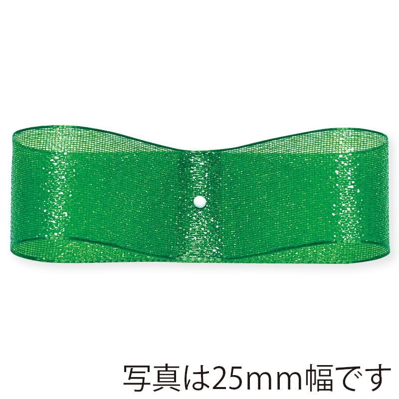東京リボン リボン ファインクリスタル 41400 18×30 #16 エメラルドグリーン 1巻(ご注文単位1巻)【直送品】