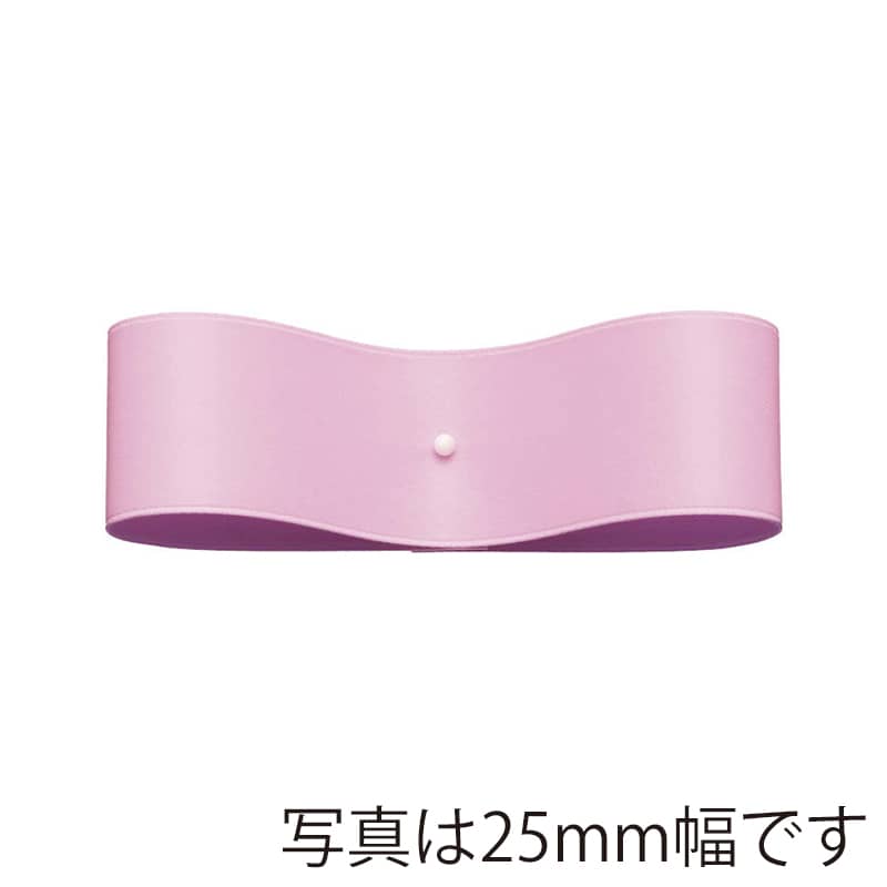 東京リボン リボン サテンプルミエ 50030 9×50 #7 ロータスピンク 1巻（ご注文単位1巻）【直送品】