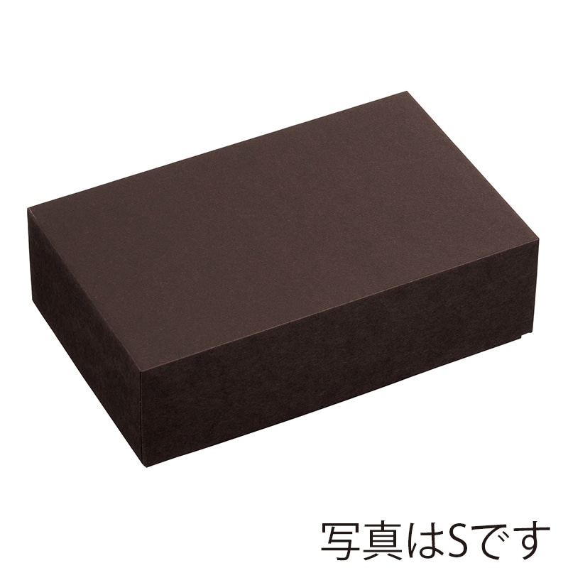 東京リボン 貼り箱　ピタットボックス　88002 L #34　ブラウン 1包（ご注文単位1包）【直送品】