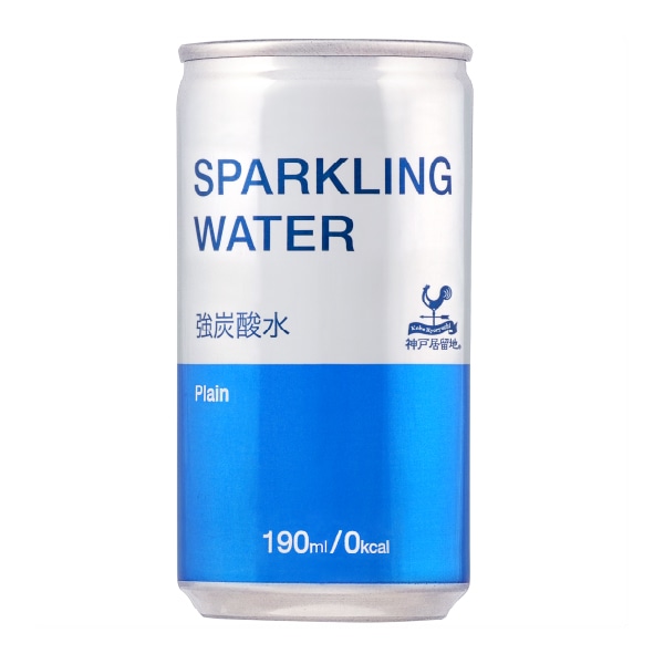富永貿易 神戸居留地 スパークリングウォーター 強炭酸水 190g 常温 1本※軽(ご注文単位1本)※注文上限数12まで【直送品】