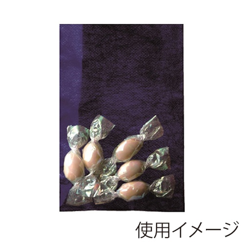 エーワン 不織布平袋 ソフトバッグクリア S1 紺 LS0141AT00 100枚/束（ご注文単位1束）【直送品】