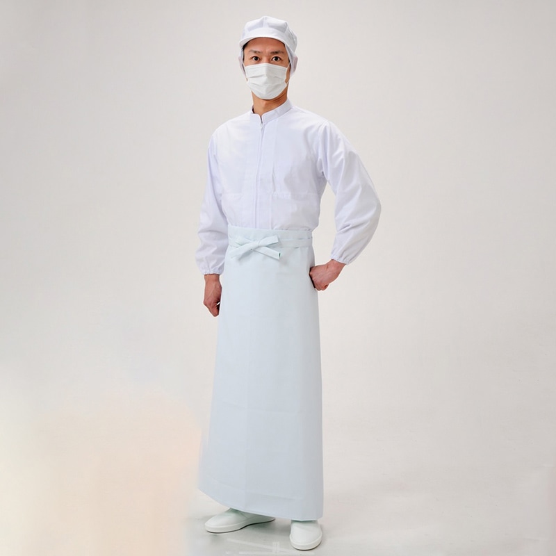 弘進ゴム エプロン　ニューターポリン胸無前掛　TLC-02 白　M G0594AG 1枚（ご注文単位40枚）【直送品】