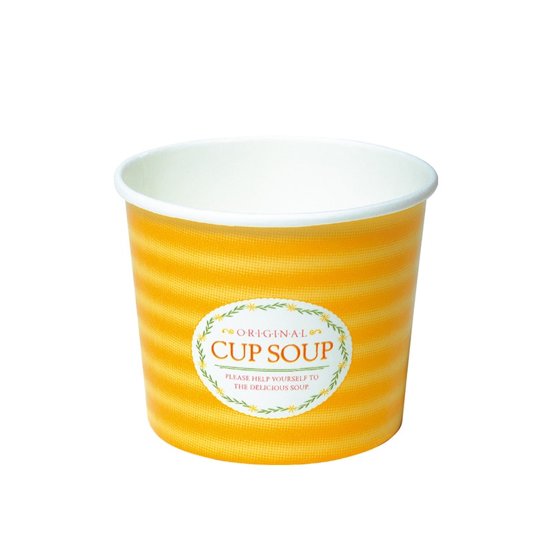 東罐興業 食品向け紙容器 PC-395 スープカップ 094210 40個/袋(ご注文単位25袋)【直送品】