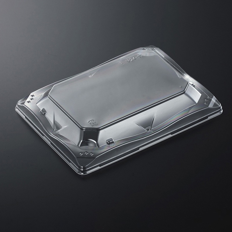 中央化学 弁当容器 CT波音V 外嵌合蓋 24-17  50枚/袋（ご注文単位12袋）【直送品】
