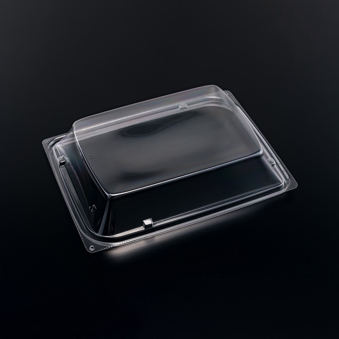 リスパック 惣菜容器 バイオカップ優枠 スマート嵌合蓋 20-15OCH PABH430 50枚/袋(ご注文単位12袋)【直送品】
