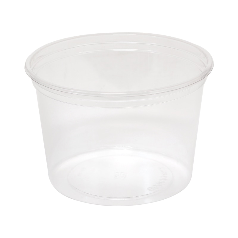 リスパック 食品容器 バイオカップ(クリーンカップ) 丸型 129パイ700B 本体 50個/袋