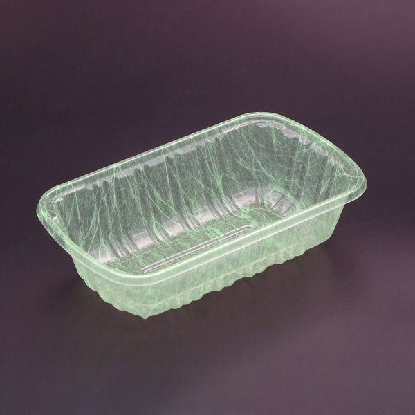 リスパック 青果容器 フルーツ 2R S U 緑 100枚/袋(ご注文単位10袋)【直送品】