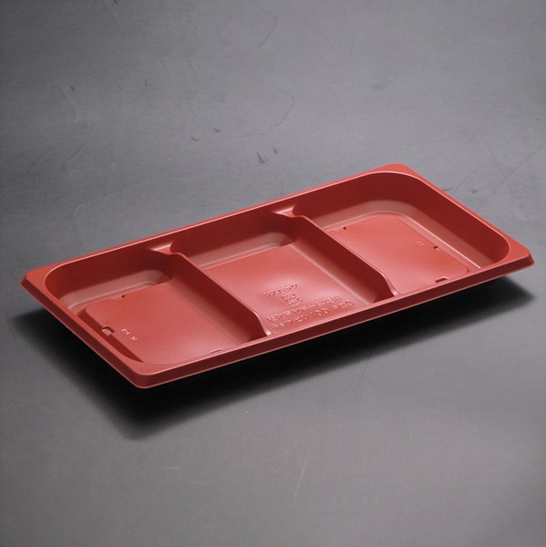 リスパック 弁当容器 饗膳 中皿3 100 RHHK442 RBS 50枚/袋(ご注文単位12袋)【直送品】