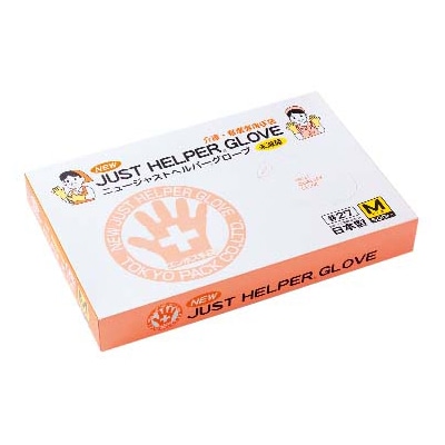 東京パック ニュージャスト ヘルパーグローブ(500枚入)L 1個(ご注文単位1個)【直送品】