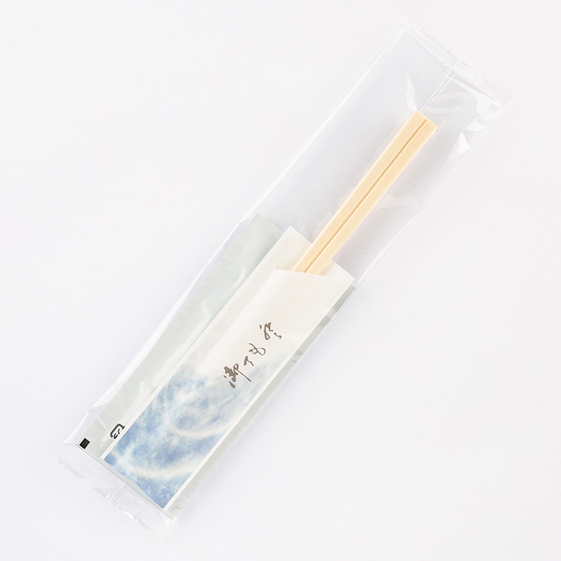 コンドル産業 割りばし アスペン元禄箸 藤化粧 おしぼりセット 8寸 850101 250膳/袋(ご注文単位1袋)【直送品】
