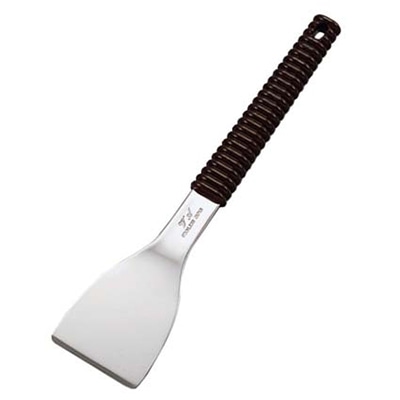 味道楽 もんじゃヘラ 30×137 ブラウン 1個(ご注文単位1個)【直送品】
