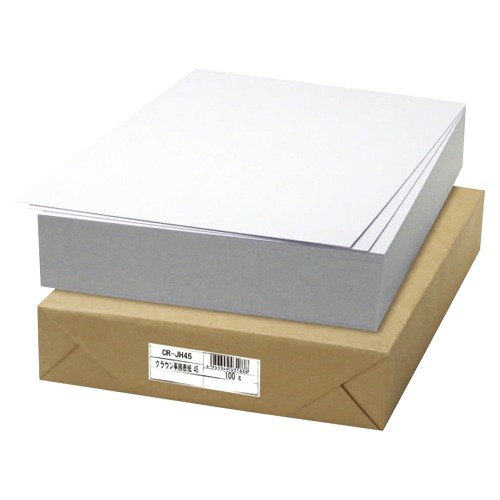 CR-JH45-W 事務用表紙(板目表紙) 100枚入 1パック (ご注文単位1パック)【直送品】