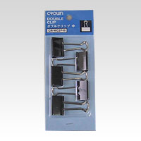 CR-WC2P-B Wクリップ パック入 中 5個入 1パック (ご注文単位1パック)【直送品】