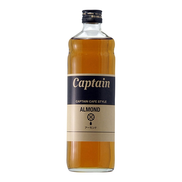 中村商店 キャプテン カフェスタイル アーモンド 600ml 600ml 常温 1本※軽(ご注文単位1本)※注文上限数12まで【直送品】