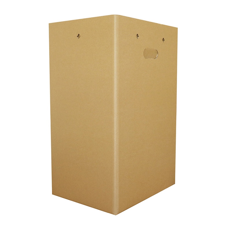 今村紙工 段ボールゴミ箱 スタンダード クラフト色 90L DBOX90-5/30000 5枚/袋(ご注文単位1袋)【直送品】