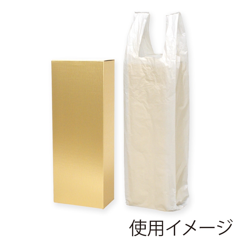 ヤマニパッケージ 1.8L1本かぶせ箱用レジ袋  K-1281 1000枚/箱（ご注文単位1箱）【直送品】