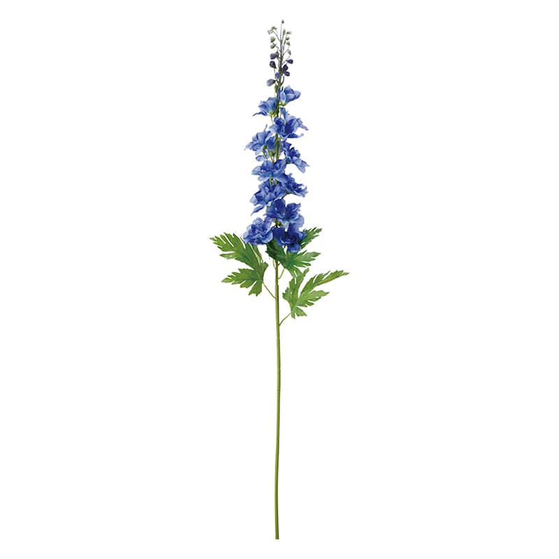 ポピー 造花 デルフィニューム ブルー FA-7104-BLU 1本(ご注文単位12本)【直送品】