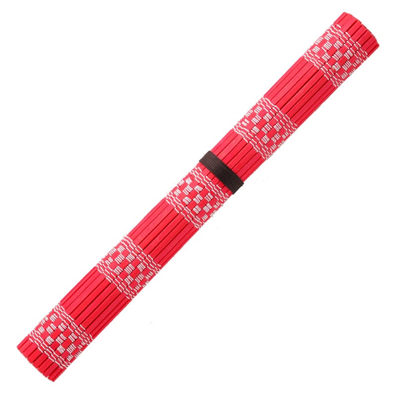あかしや 筆巻 カラー赤 AD-06 1個（ご注文単位5個）【直送品】