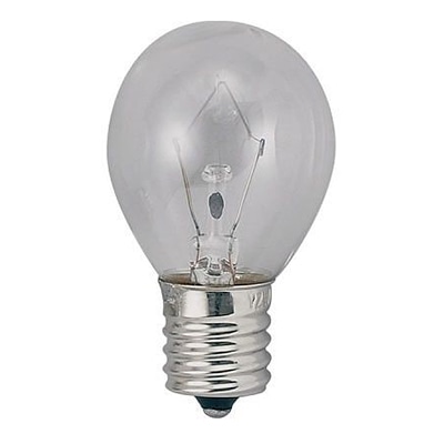ヤザワコーポレーション 白熱電球 ミニランプ S35 E17 8W クリア S351708C 1個(ご注文単位1個)【直送品】