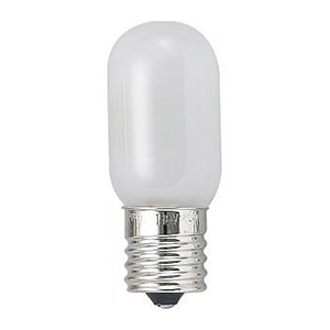 ヤザワコーポレーション 白熱電球 ナツメ球 T20 E12 10W ホワイト T201210W 1個(ご注文単位1個)【直送品】