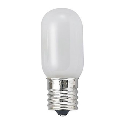 ヤザワコーポレーション 白熱電球 ナツメ球 E17 10W ホワイト T201710W 1個(ご注文単位1個)【直送品】
