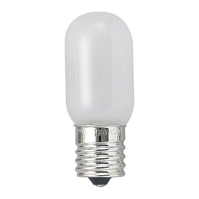ヤザワコーポレーション 白熱電球 ナツメ球 E17 15W ホワイト T201715W 1個(ご注文単位1個)【直送品】