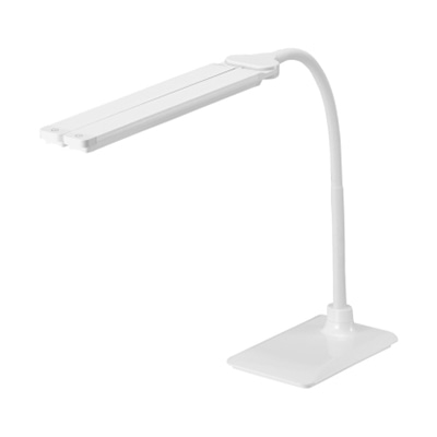 ヤザワコーポレーション LED2灯スタンドライト 調光機能付き SDL13D01WH 1個(ご注文単位1個)【直送品】
