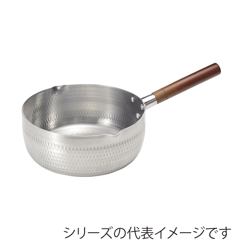 エムテートリマツ MTI　プロガスト2　アルミ両口雪平鍋 24cm 037504005 1個（ご注文単位1個）【直送品】
