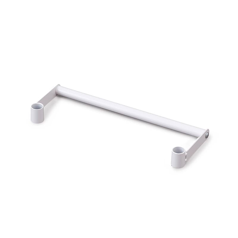 アイリスオーヤマ カラーメタルラックパーツ サイドハンガー 幅35cm ホワイト CMM-35SH 1個(ご注文単位1個)【直送品】