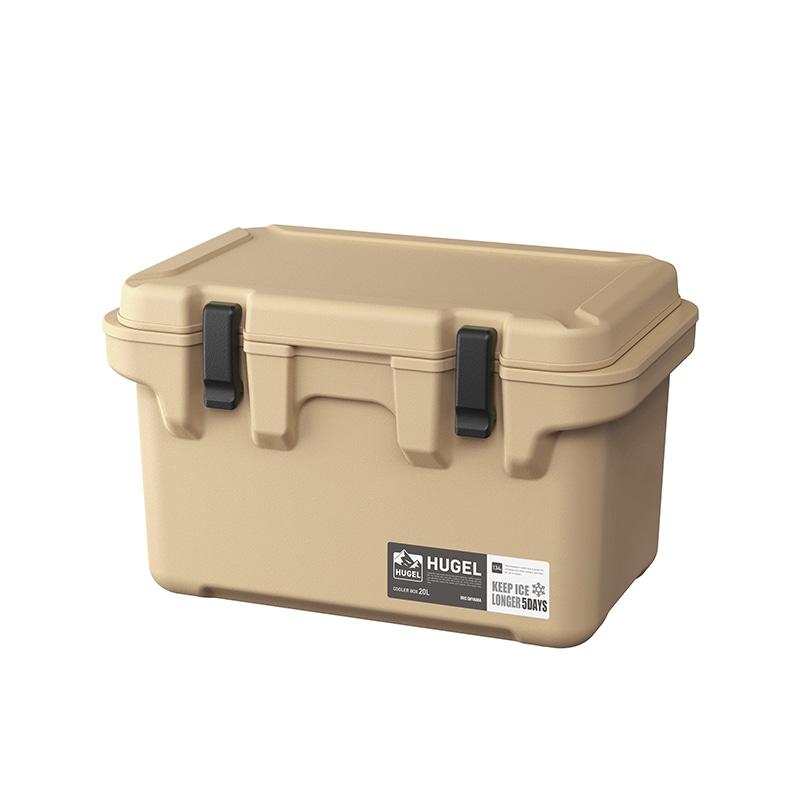 アイリスオーヤマ ヒューゲル クーラーボックス 20L ベージュ TC-20 1個(ご注文単位1個)【直送品】