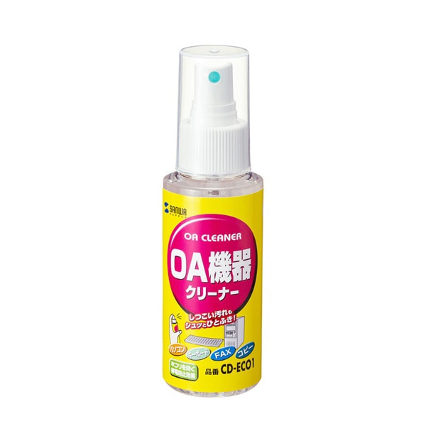 サンワサプライ OAクリーナー 100ml CD-ECO1 1件（ご注文単位1件）【直送品】