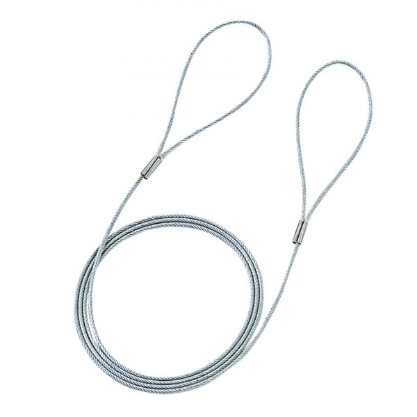 サンワサプライ eセキュリティ ワイヤー 長さ1m 直径1.6mm SLE-3W 1個(ご注文単位1個)【直送品】