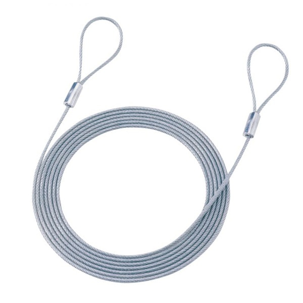 サンワサプライ eセキュリティ ワイヤー 長さ3m 直径3.5mm SLE-1W-3 1個(ご注文単位1個)【直送品】