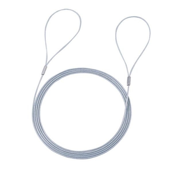 サンワサプライ eセキュリティ ワイヤー 長さ1.5m 直径1.6mm SLE-3W-15 1個(ご注文単位1個)【直送品】
